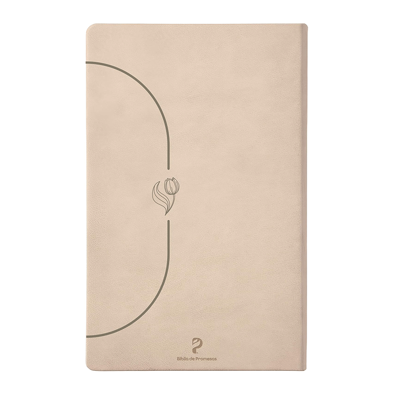 Biblia virtuosa con 92 devocionales RVR60 - Crema - Imitación Piel - Image 2