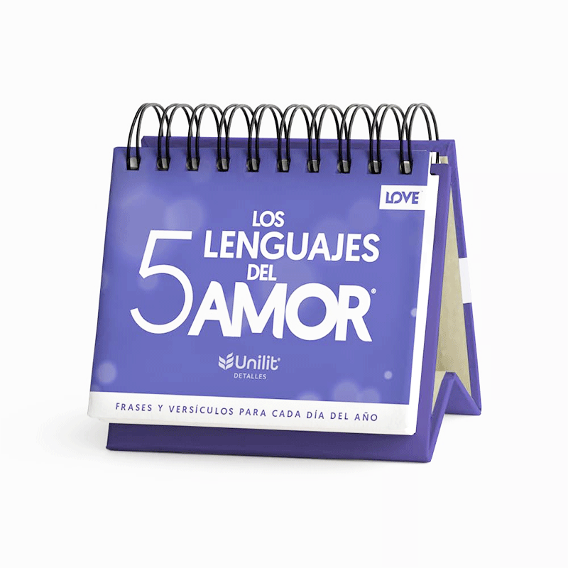 Los 5 lenguajes del amor - Calendario perpetuo