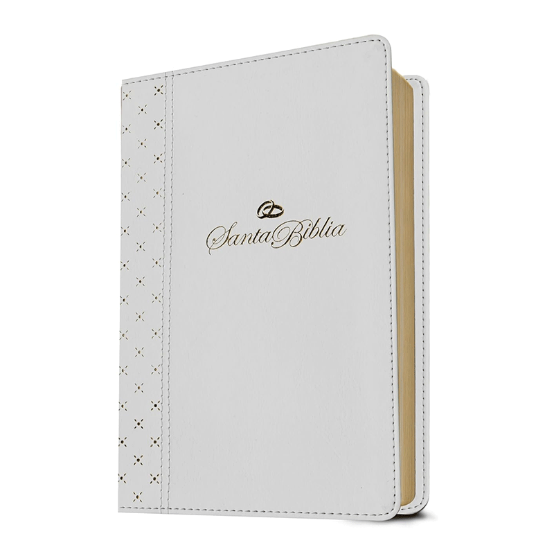 Biblia manual letra grande NTV con Filament - Blanco - SentiPiel - Image 2