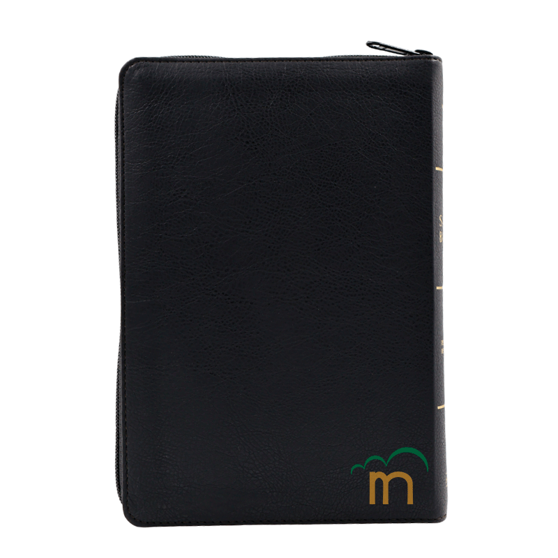 Biblia manual letra grande RVR60 - Negro - Cierre - Índice - Image 4
