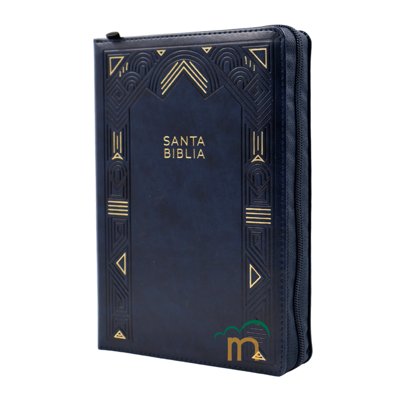 Biblia manual letra gigante RVR60 - Marino - Cierre - Índice - Image 2