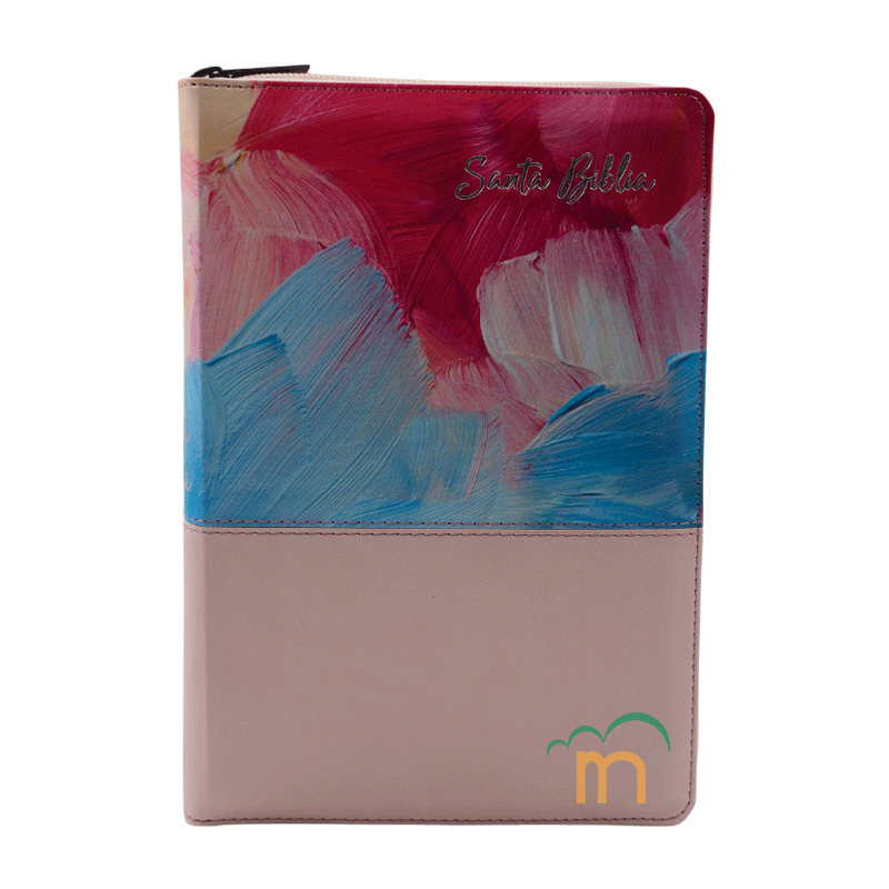 Biblia manual letra gigante RVR60 - Multicolor - Cierre - Índice