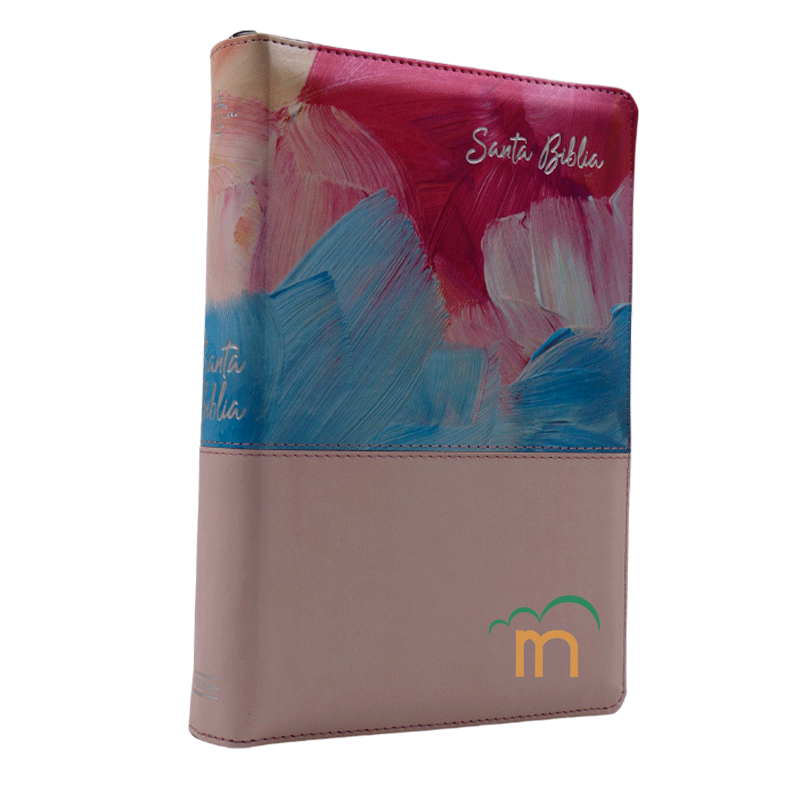 Biblia manual letra gigante RVR60 - Multicolor - Cierre - Índice - Image 3
