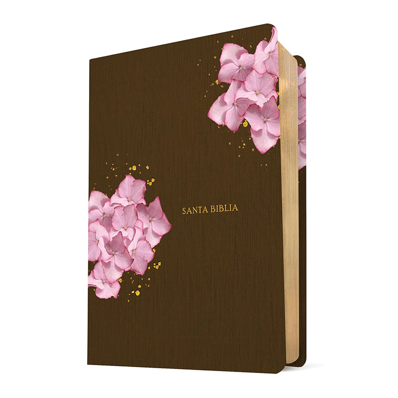 Biblia de Estudio Diario Vivir NTV - Café rosa - SentiPiel - Image 2
