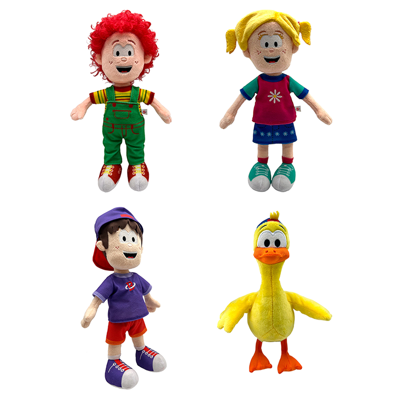 Paquete peluche Biper y sus amigos