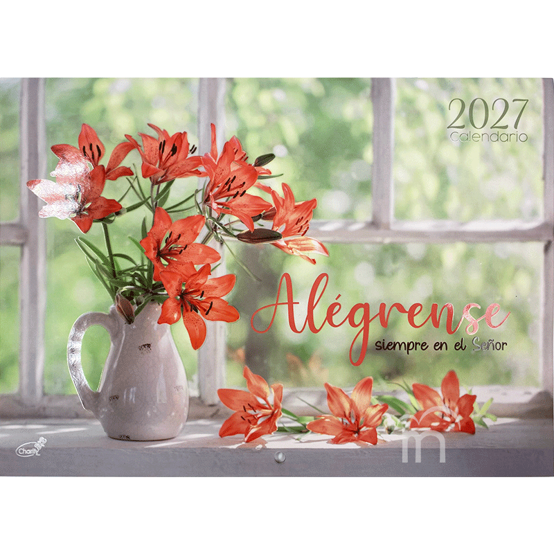 Calendario 2027 - Bodegones - Alégrense siempre en el Señor